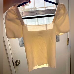West Of Melrose white shirt size small, new condition